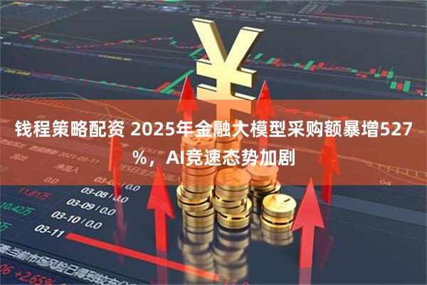 钱程策略配资 2025年金融大模型采购额暴增527%，AI竞速态势加剧